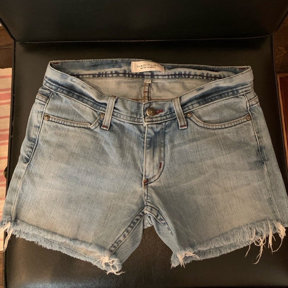 Habitual denim cutoff shorts